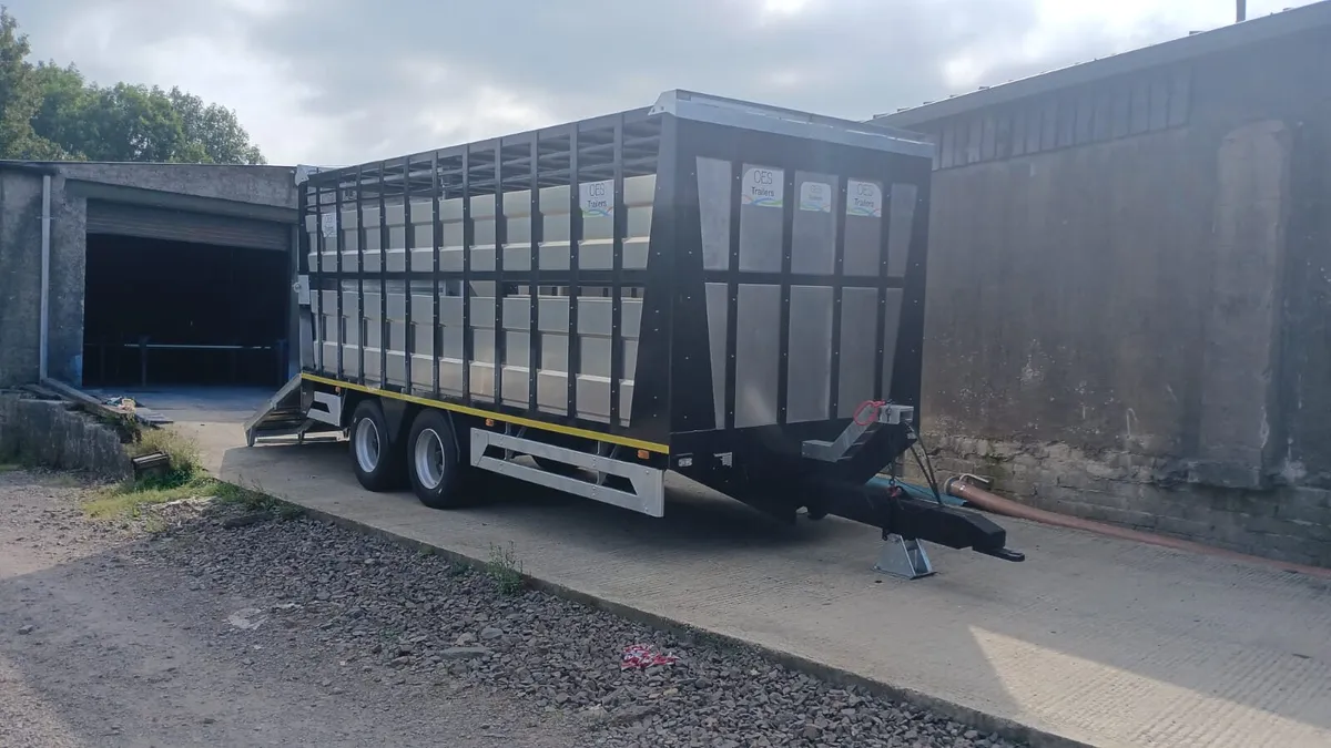 New OES 20ft Livestock Trailer Due In - Image 1