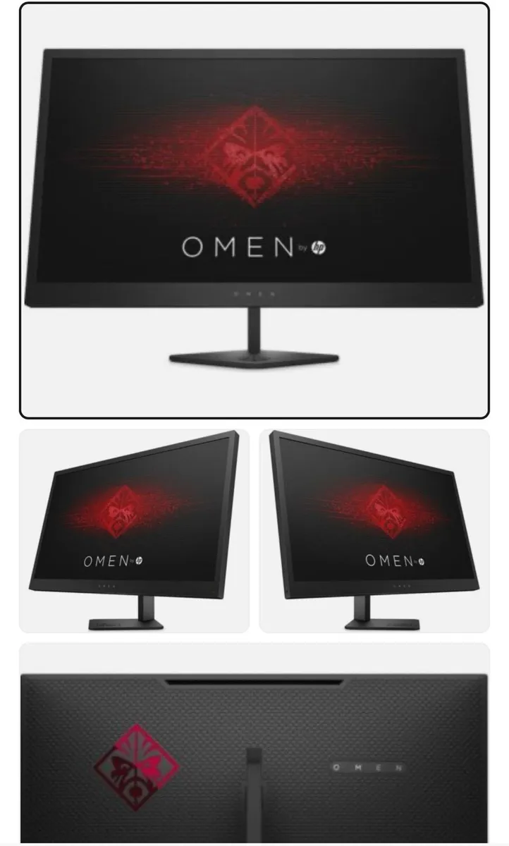 PS5 disc version and OMEN gaming monitor - Image 1