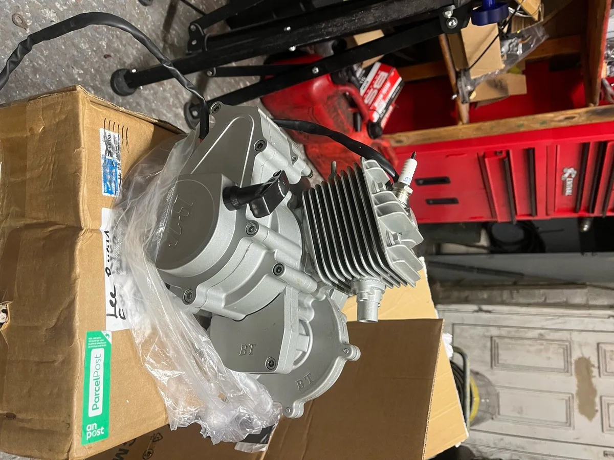 Bt80 electric and pull start engine bike kit - Image 2