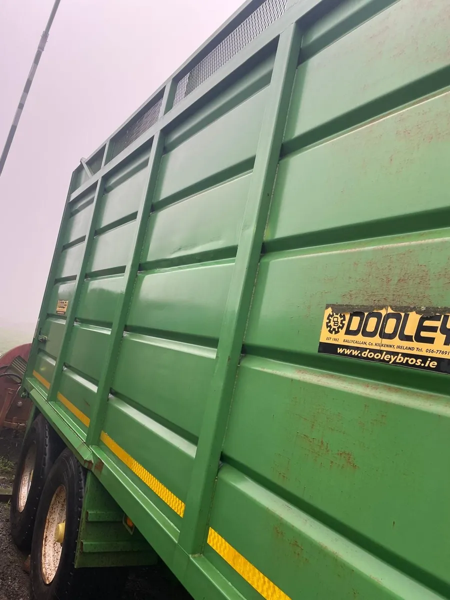 For sale 18ft Dooley silage trailer 2014 - Image 3