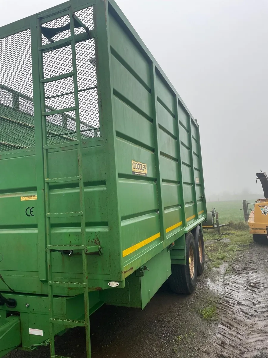 For sale 18ft Dooley silage trailer 2014 - Image 1