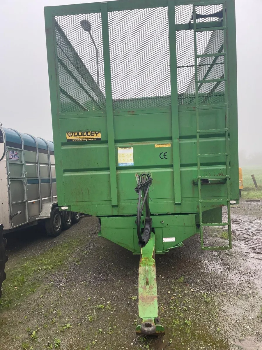 For sale 18ft Dooley silage trailer 2014 - Image 2