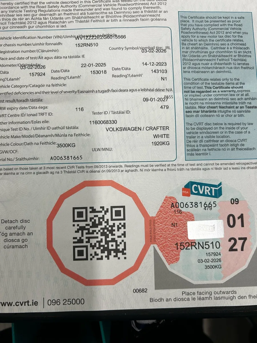 2015 Vw Crafter New test - Image 2