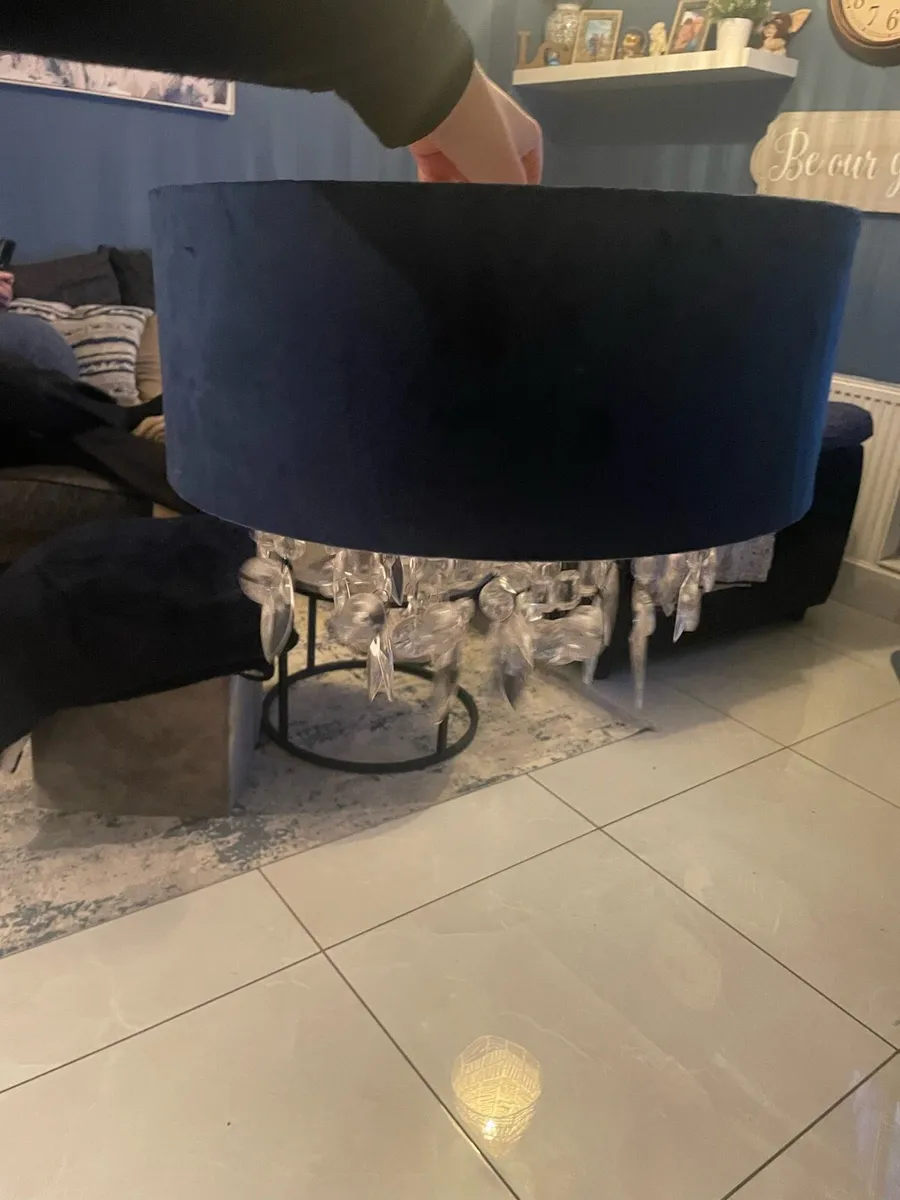 navy Celling Shade - Image 1