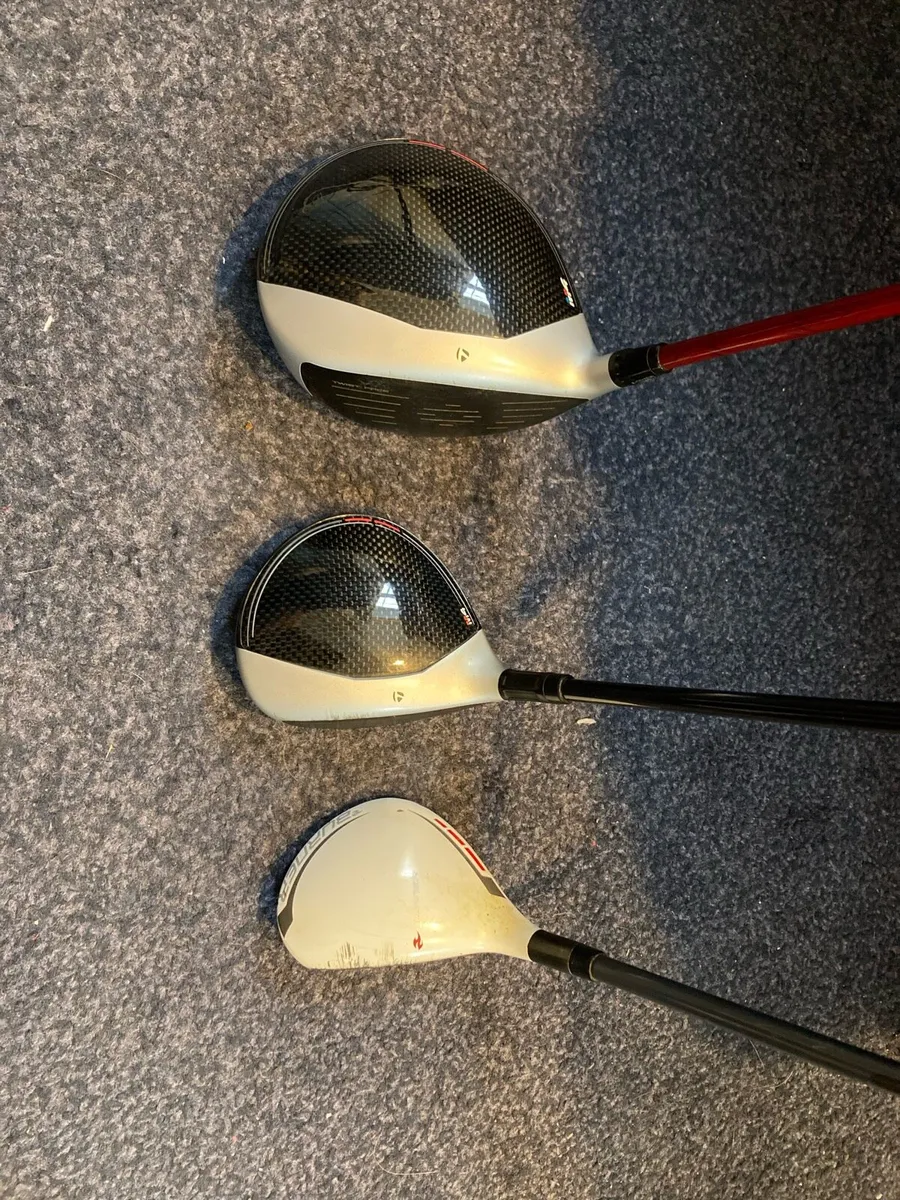 M4 Taylormade Driver & 3 Wood & Taylormade Rescue - Image 1