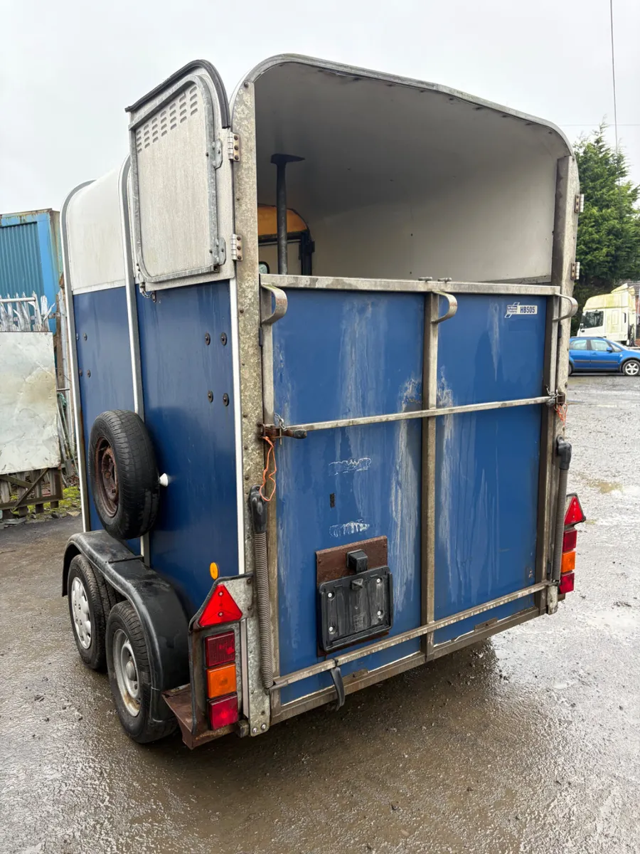 Ifor Williams 505 blue horsebox - Image 2