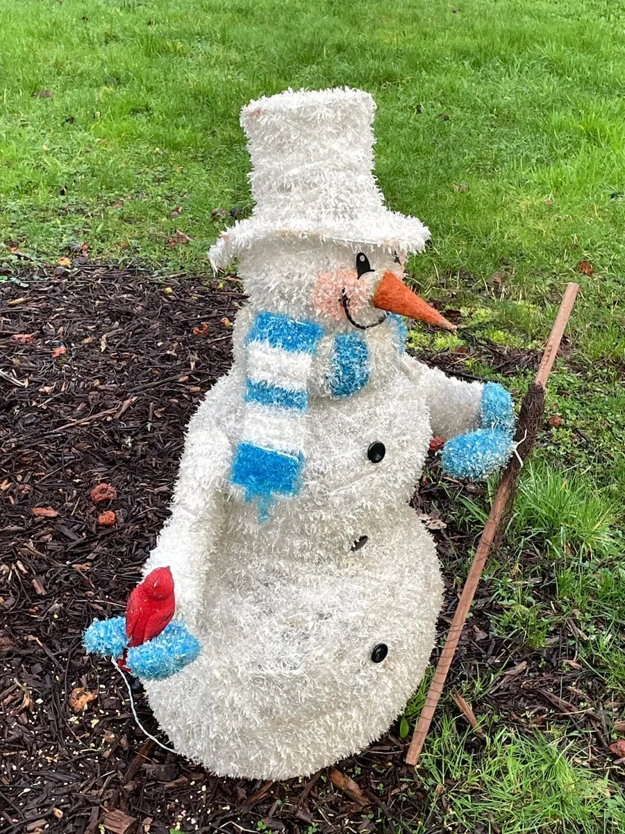 Christmas Snow man outdoor lights - Image 1