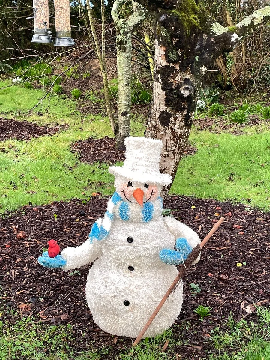 Christmas Snow man outdoor lights - Image 2