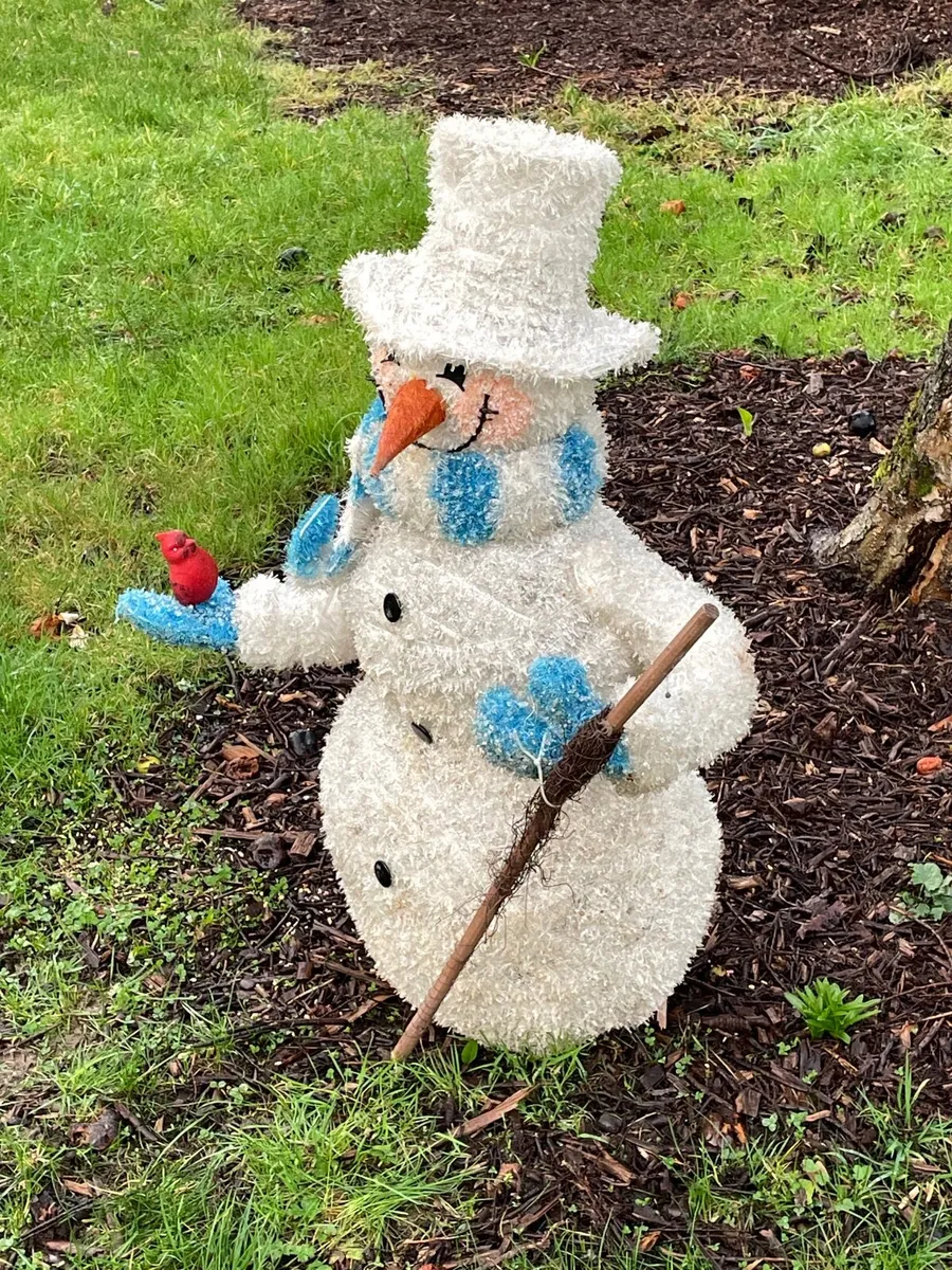 Christmas Snow man outdoor lights - Image 3