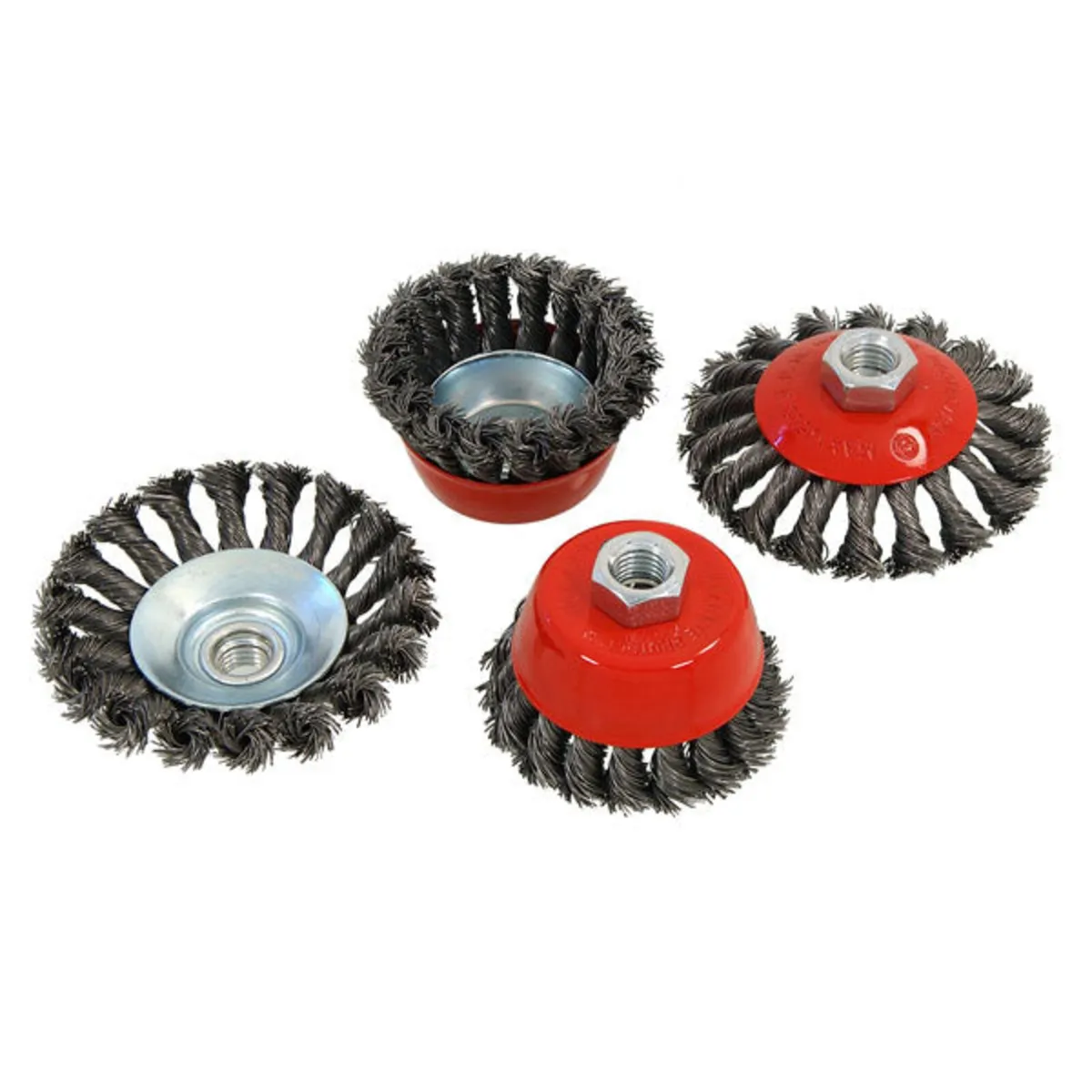 4pc Rotary Wire Brush Set - Image 2