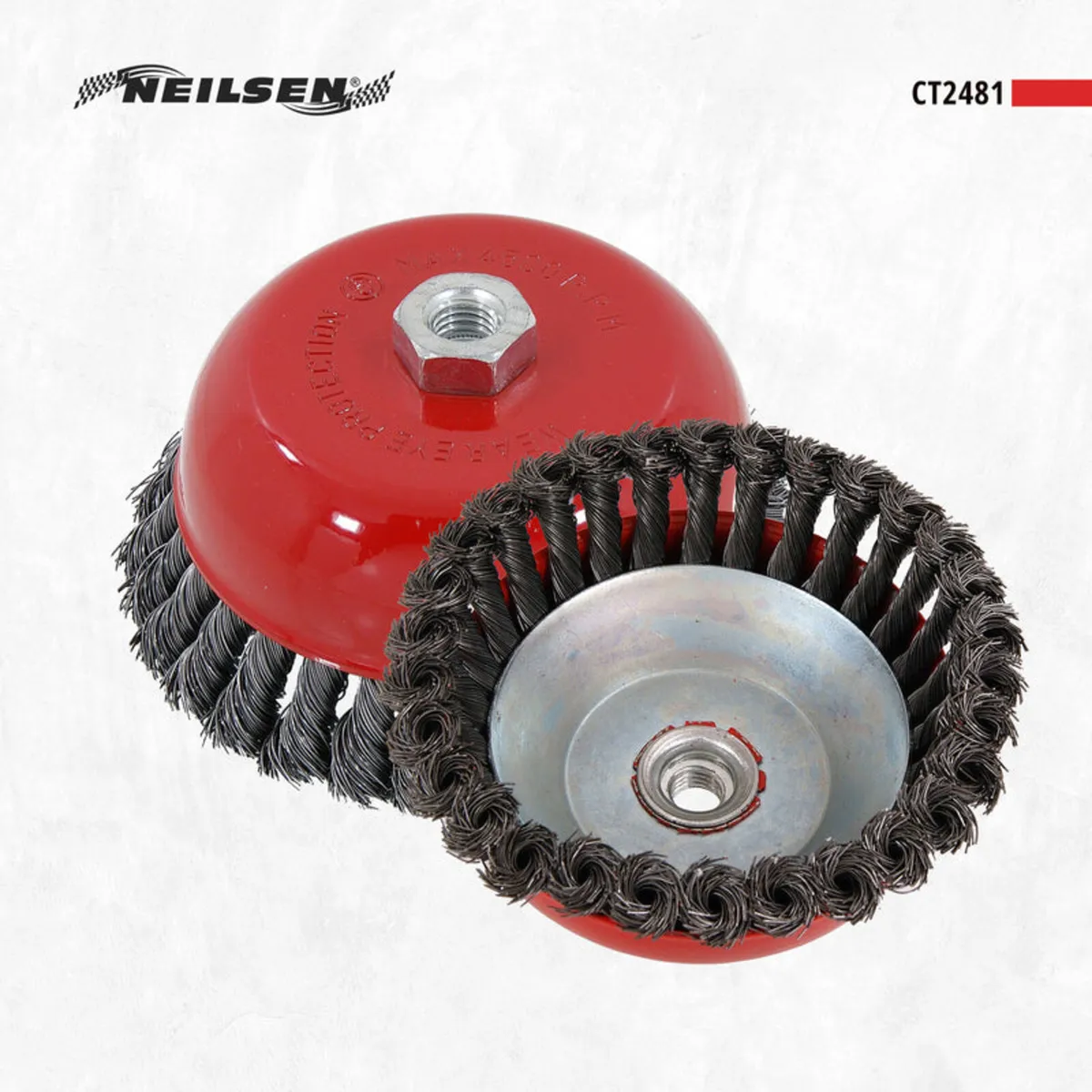 4pc Rotary Wire Brush Set - Image 4