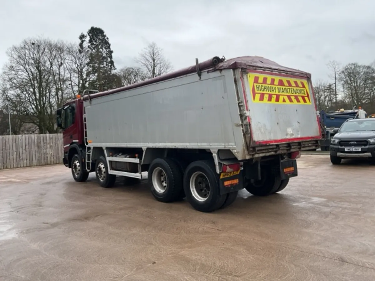 2019 Scania P410 XT 8x4 Alloy Tipper - Image 4
