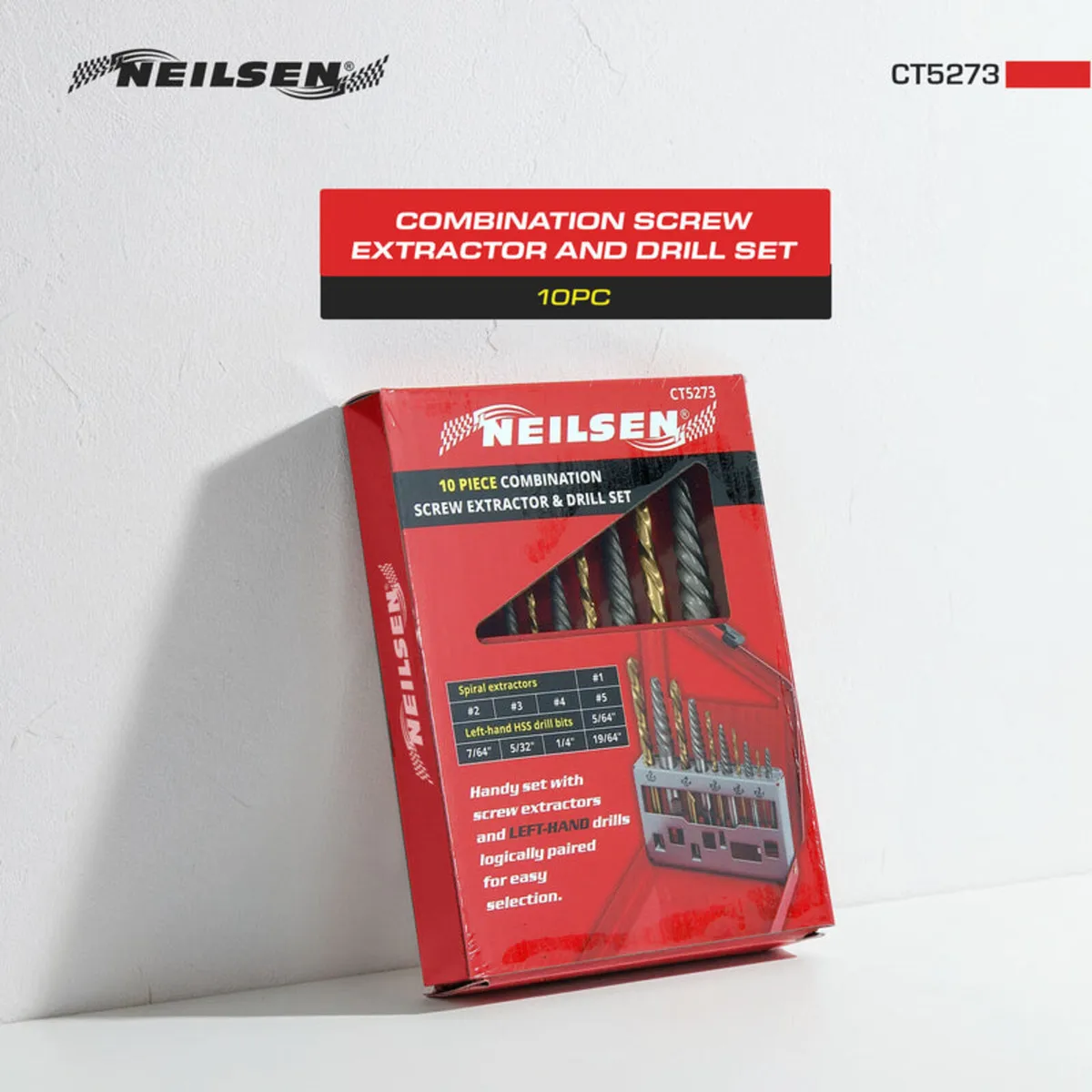 Combination Screw Extractor and Drill Set - Image 2