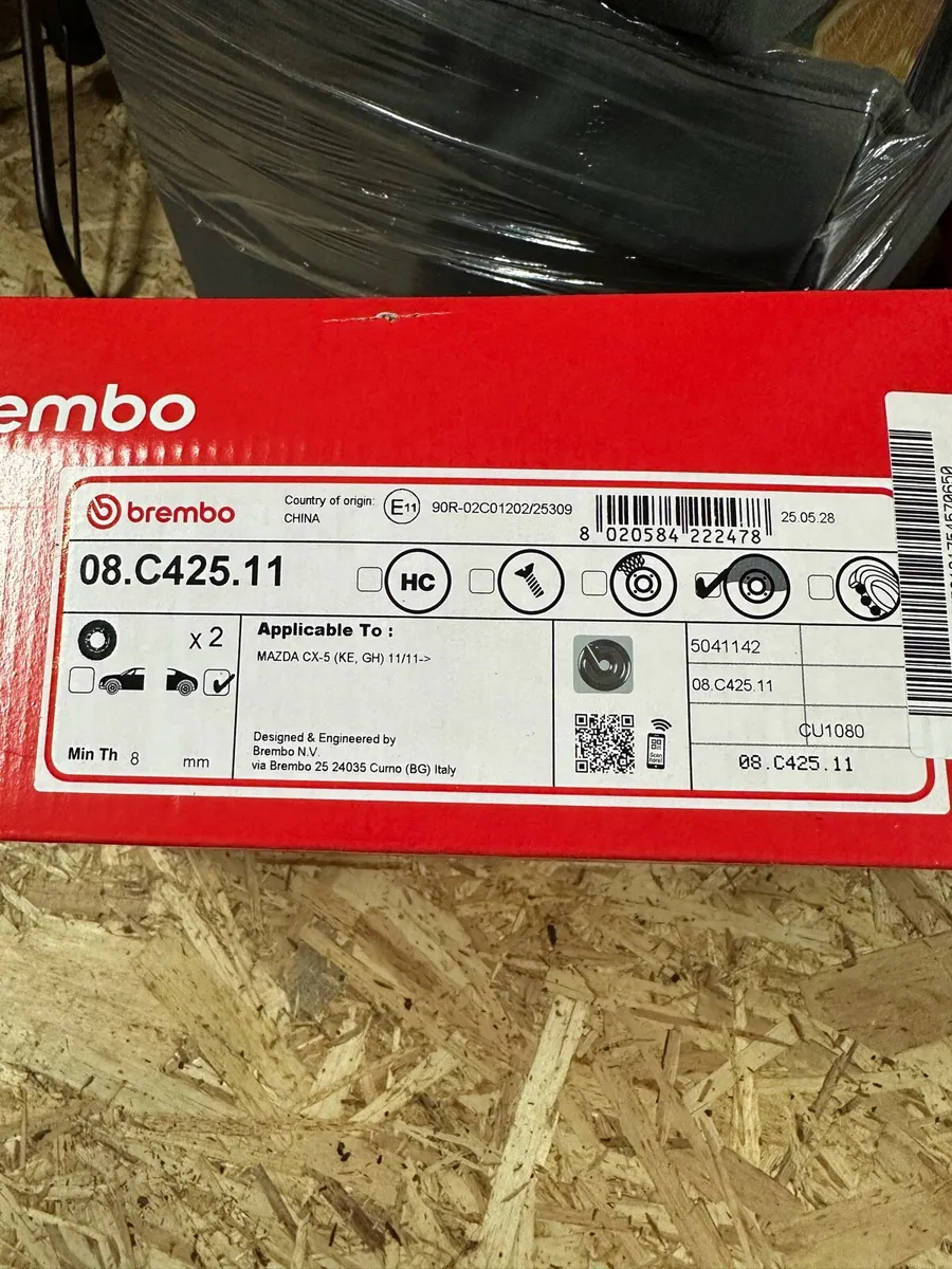 Mazda front and rear brake disc - Image 2