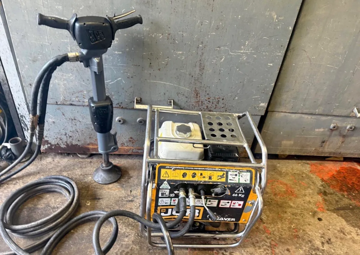 Jcb Hydraulic power packs c/w breaker - Image 2