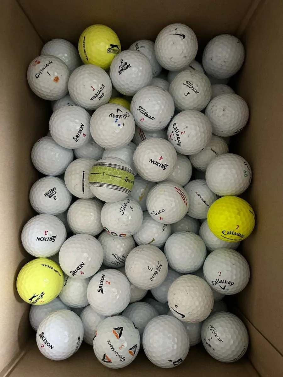 134 Golf Balls (€60 total posted)
