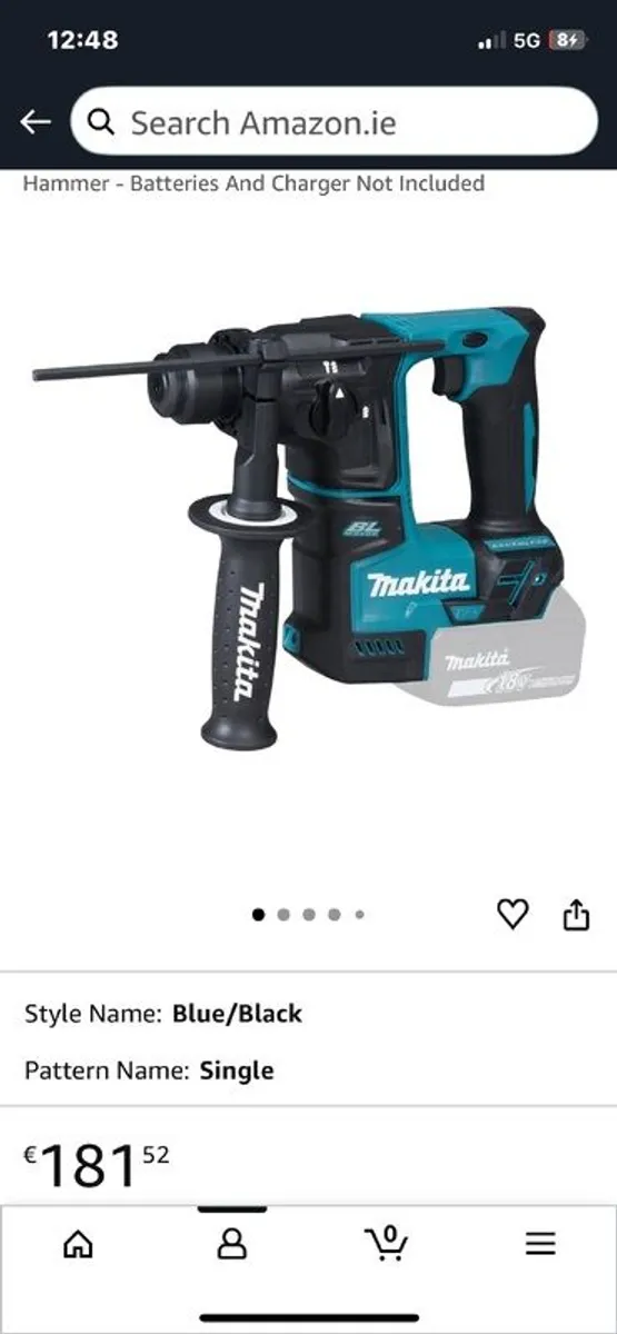makita cordless sds drill - Image 3