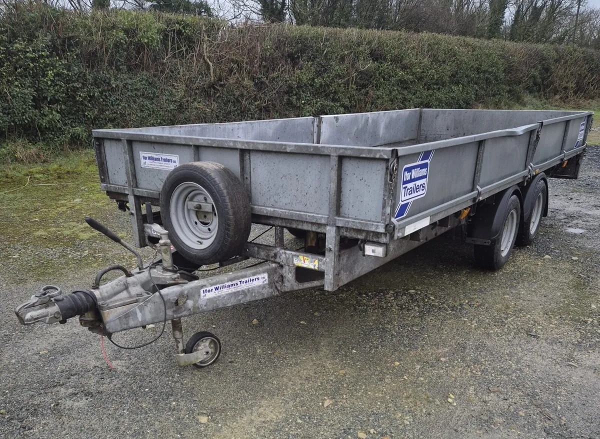 Ifor Williams 16,6,6 heavy duty trailer - Image 1