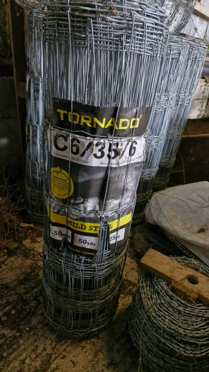 Posts and sheep wire for sale - Image 2