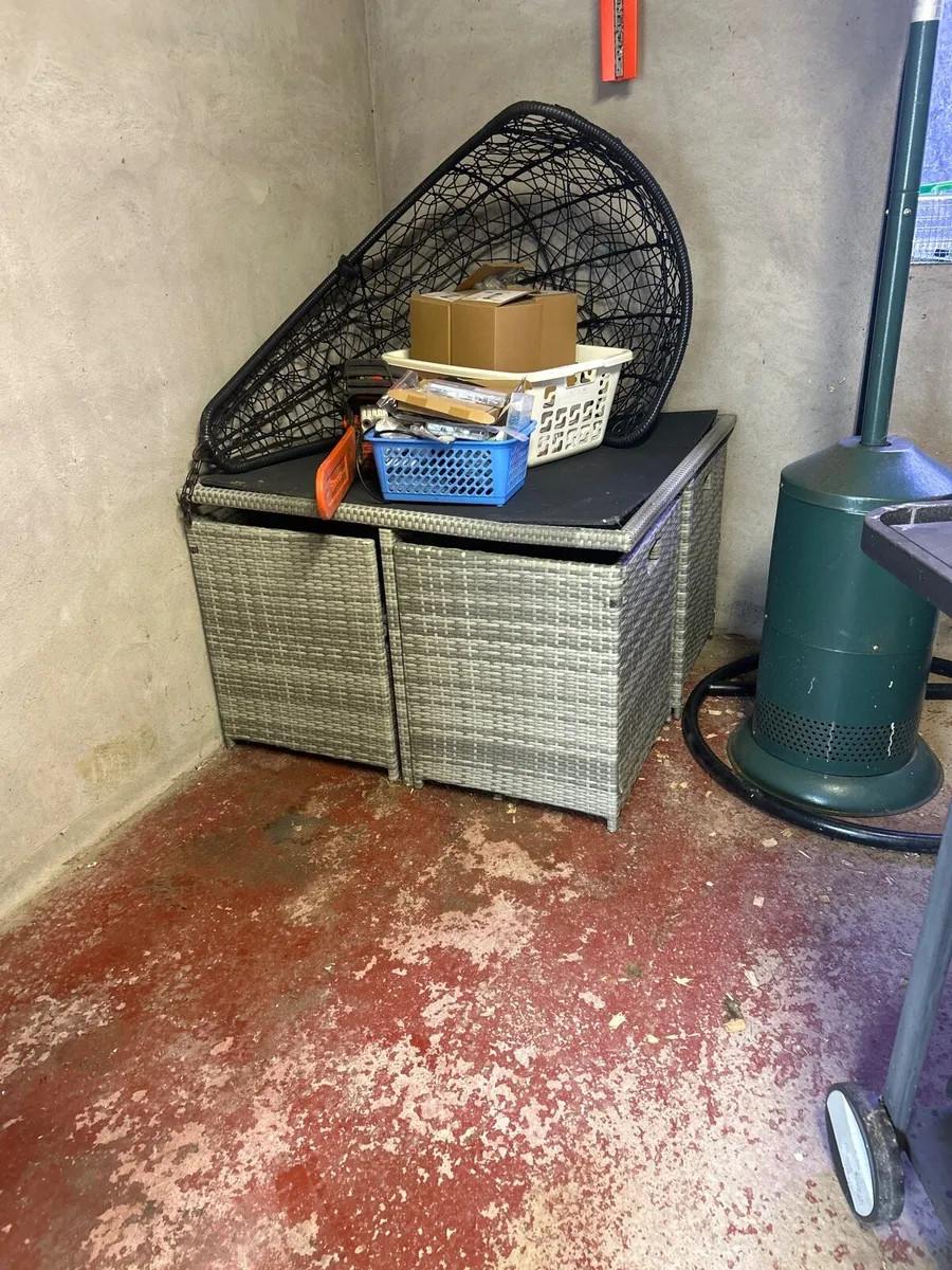 Rattan patio set 9 pieces