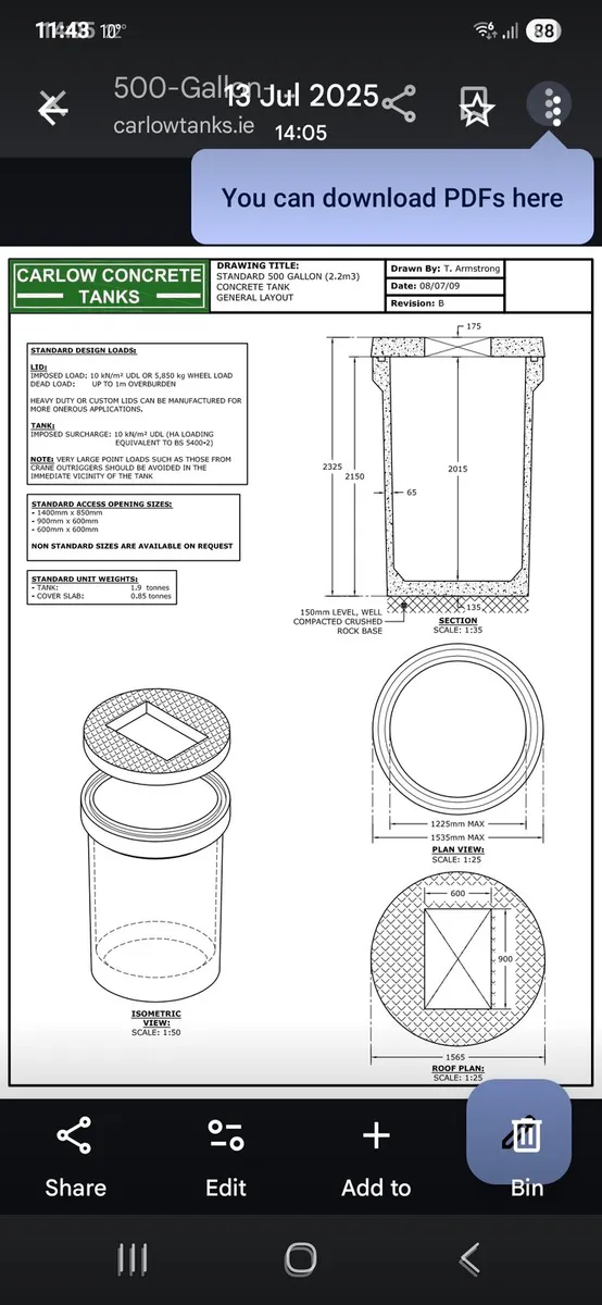Concrete tank - Image 2