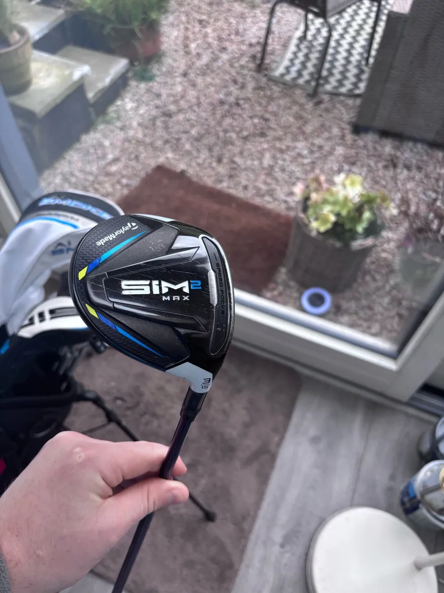 Taylormade sim 2 woods - Image 1