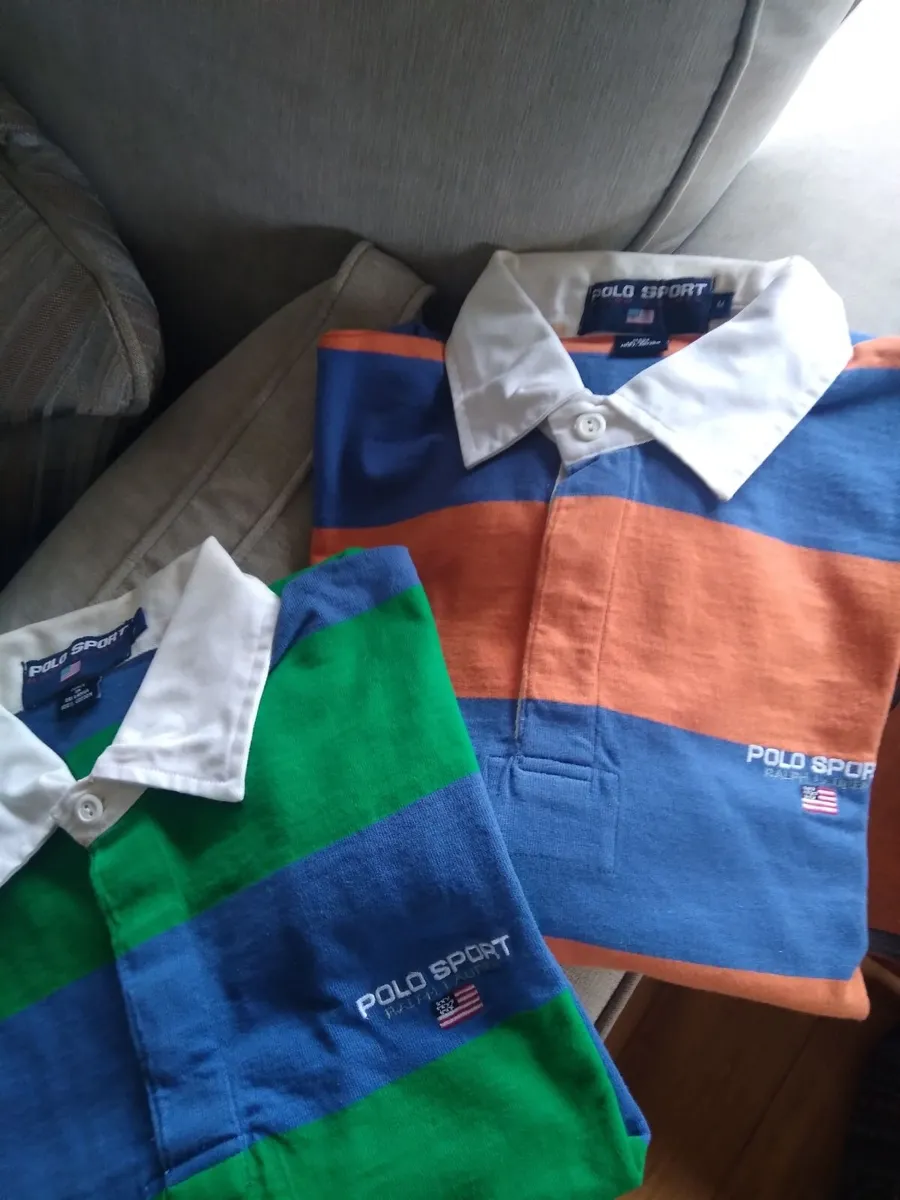 Ralf Lauren Polo Sport heavy style casual Rugby sh - Image 3