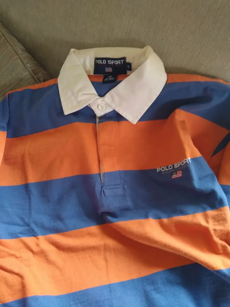 Ralf Lauren Polo Sport heavy style casual Rugby sh - Image 4