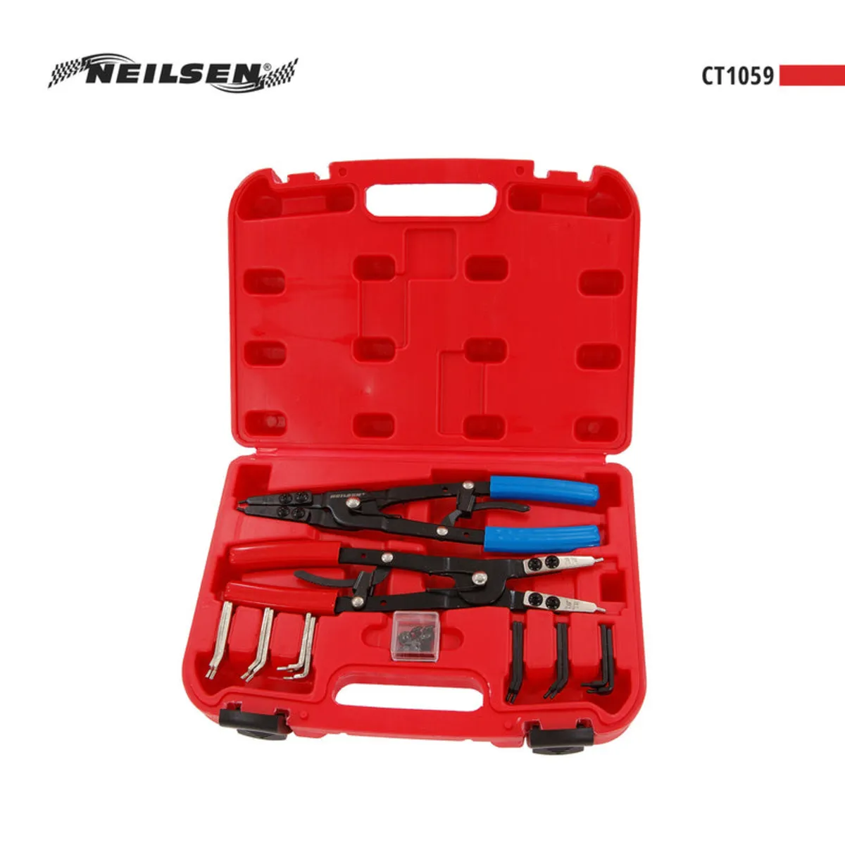 2pc Circlip Pliers Extra Long - Image 3