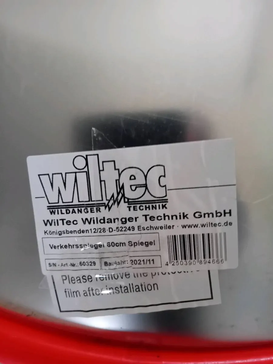 Convex Traffic Surveillance Mirror 60cms - Image 4