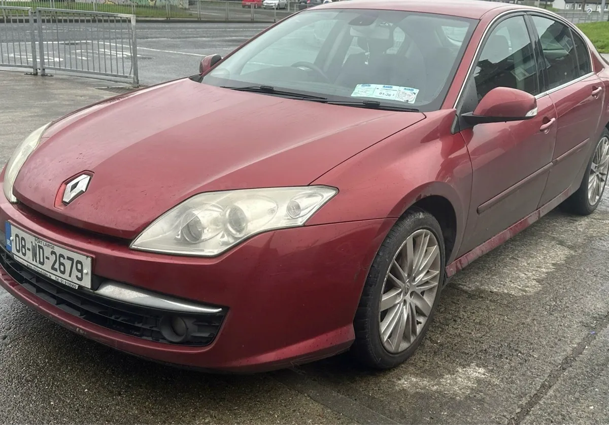 08 Renault Laguna 1.5diesel Nct 07/26 Tax 03/26 - Image 2