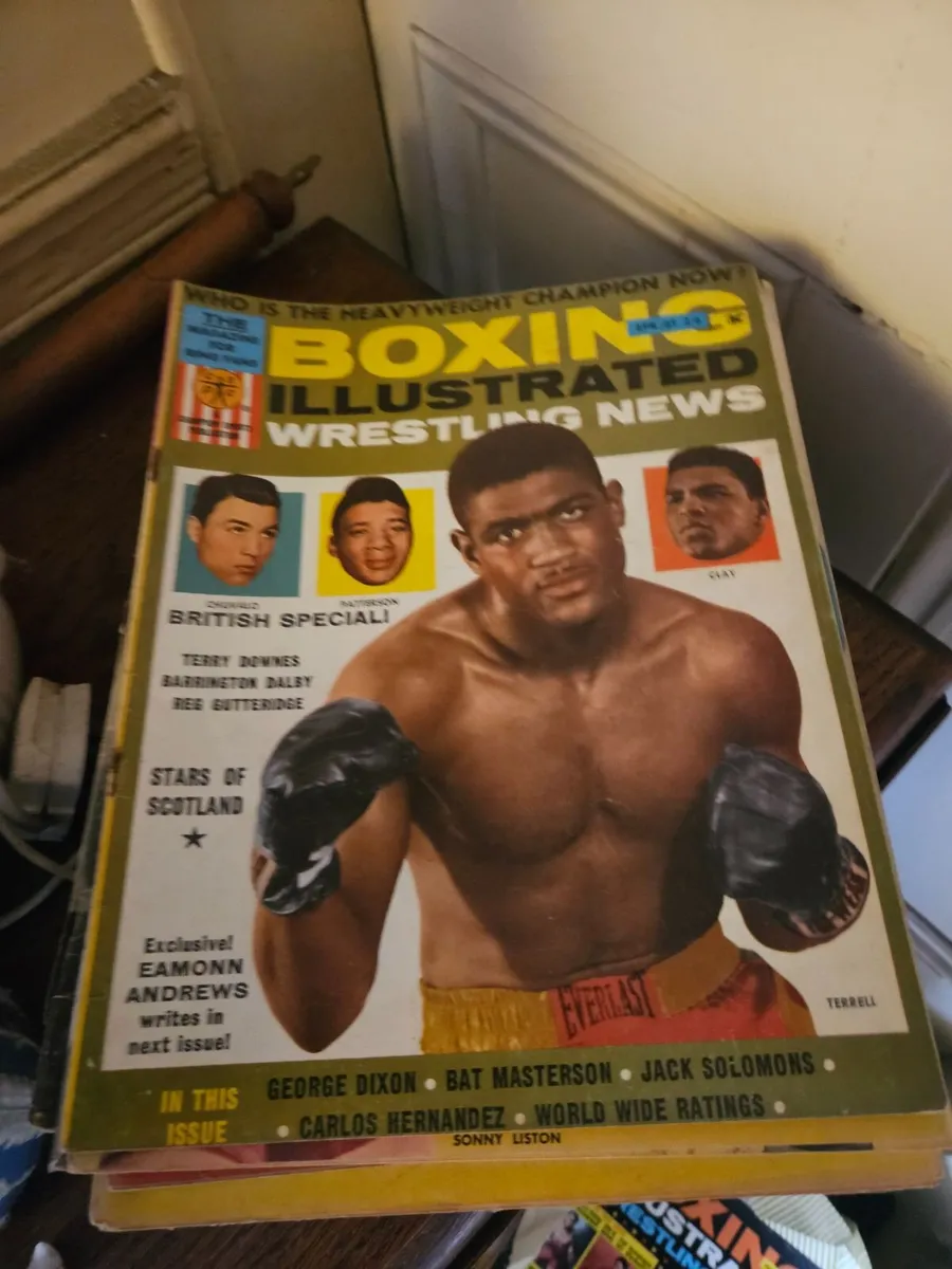 Vintage Boxing Illustrated Magazine