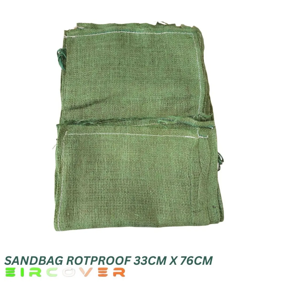Sandbags Hessian 33 cm x 76cm (13'X30') - 10 Pack - Image 2