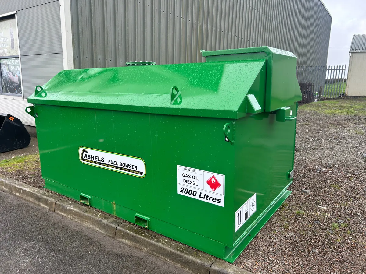 Cashel Static Bowser 2800 Litre - Image 1