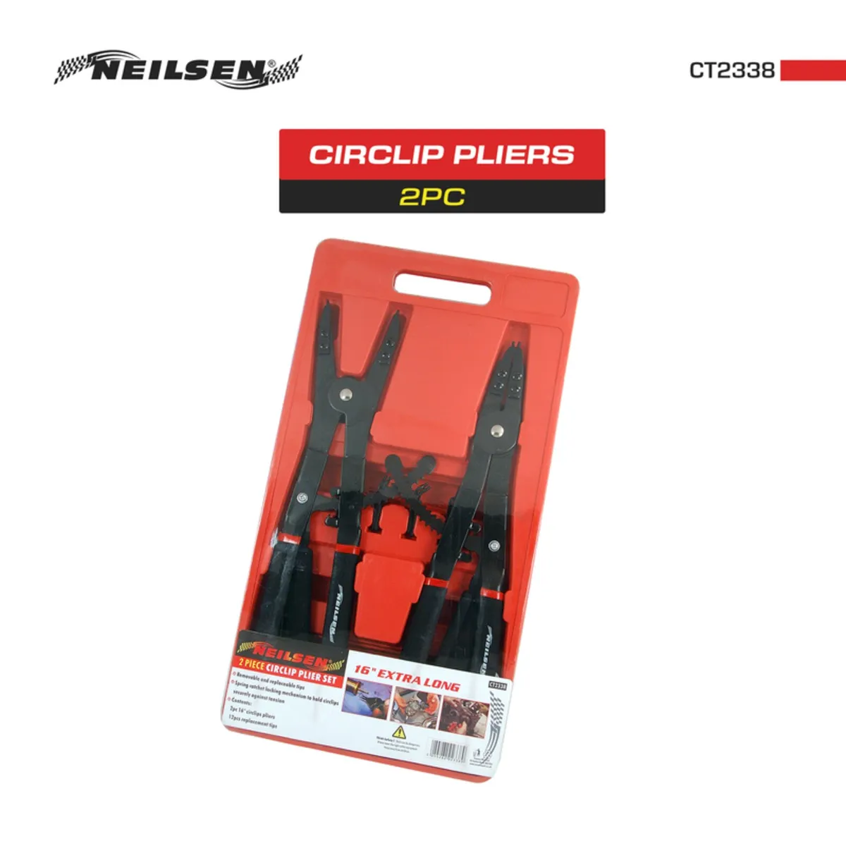 2pc Circlip Pliers - Image 2