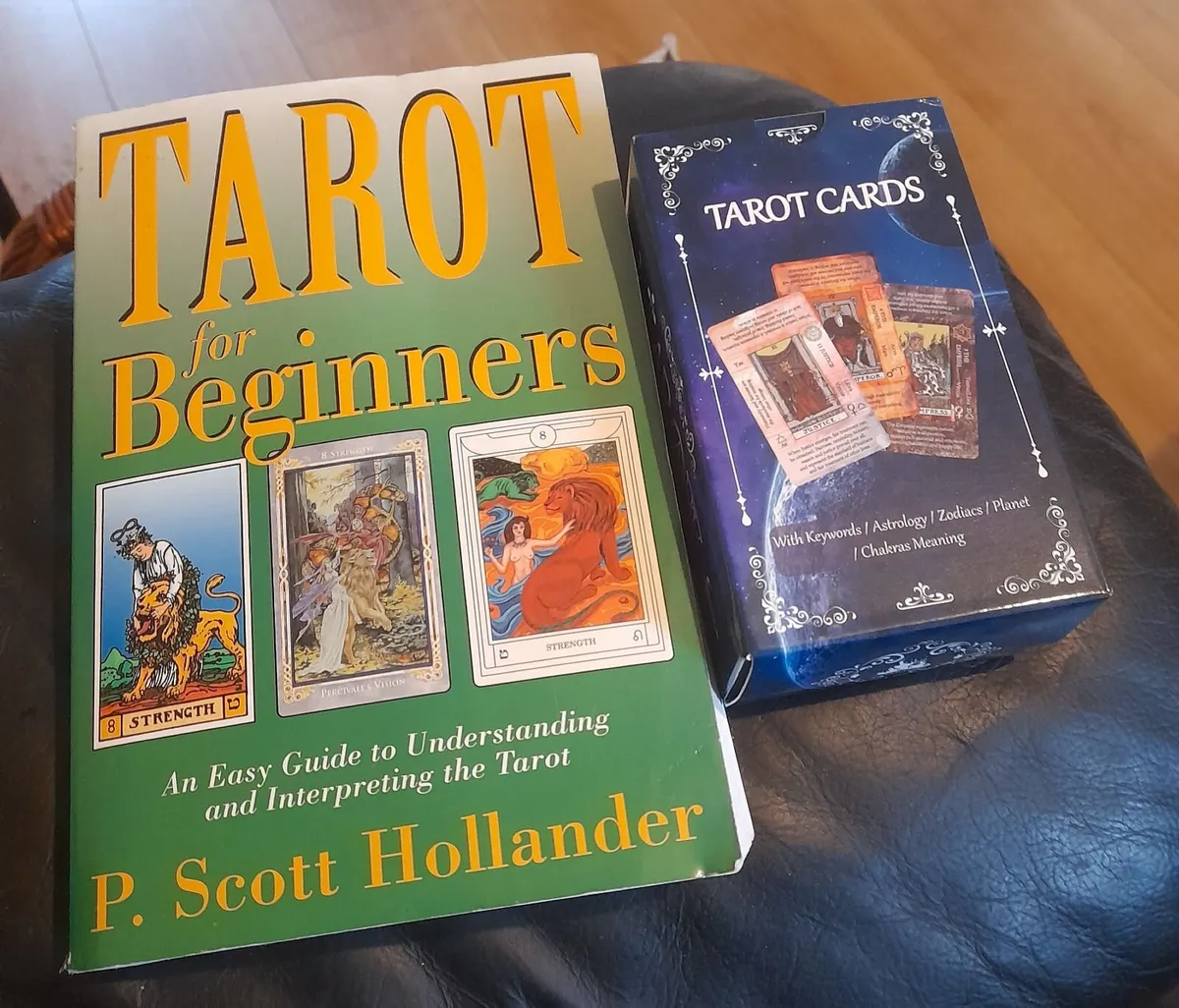 Tarot Cards, and book, never used.