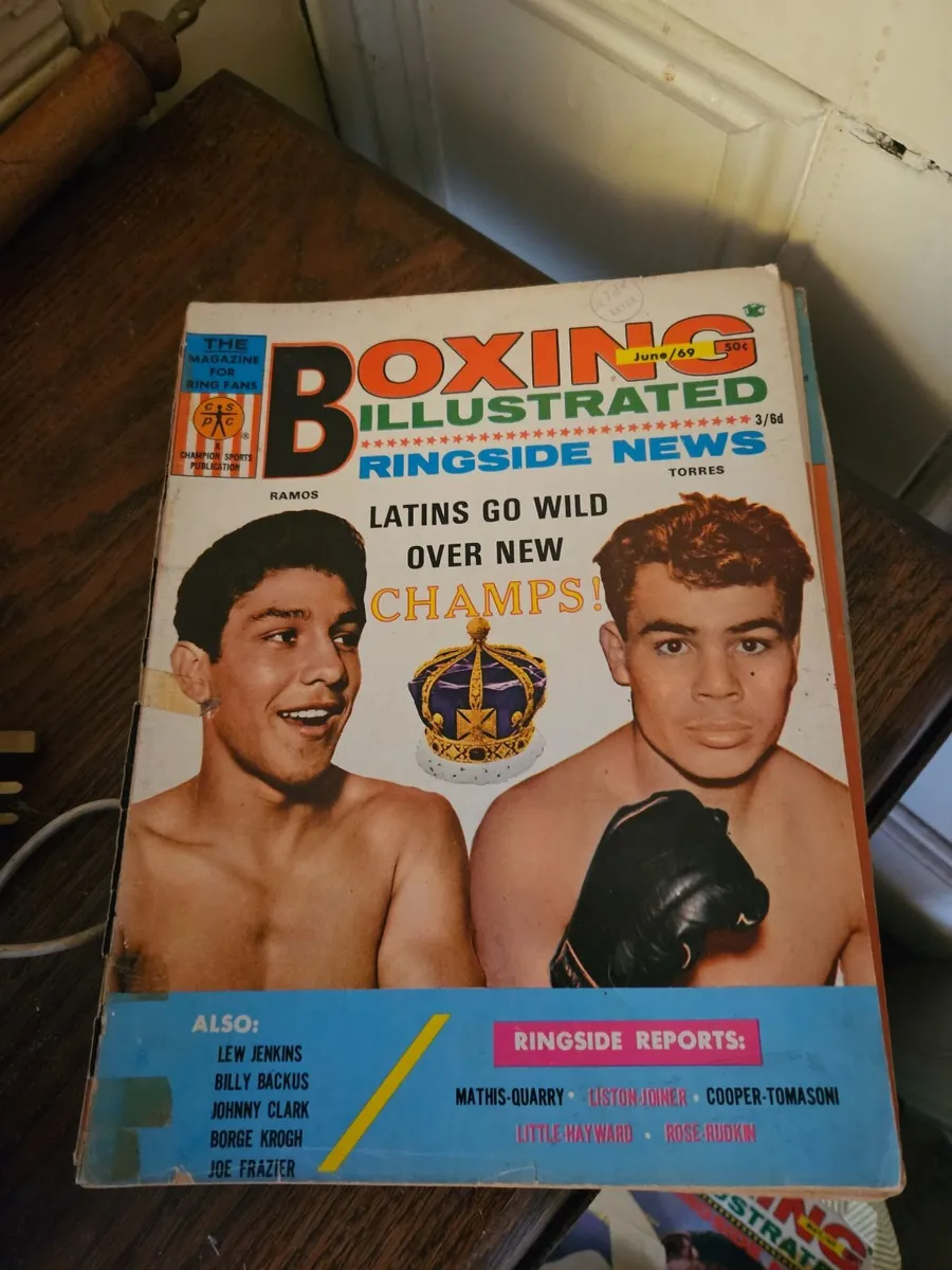 Vintage Boxing illustrated