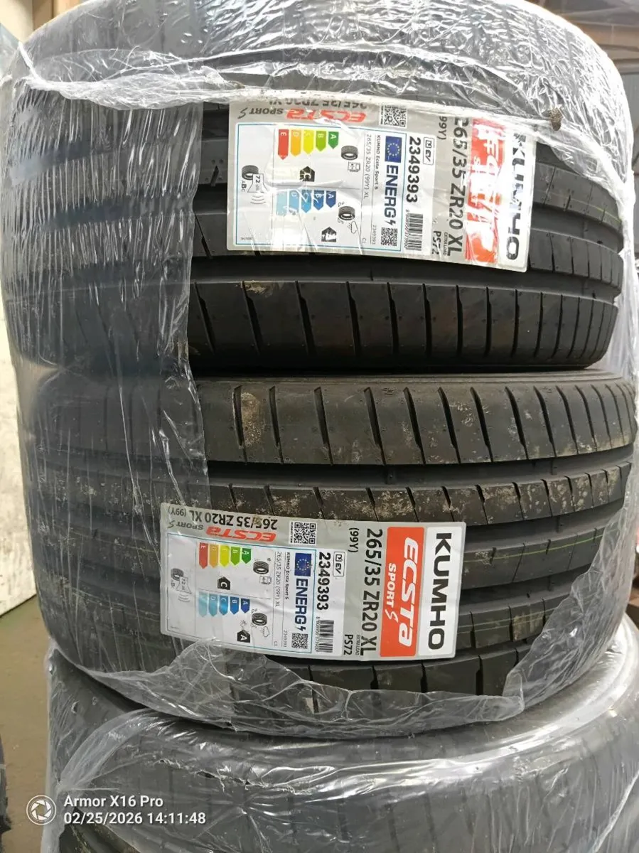265/35r20 kumho ps72 - Image 2