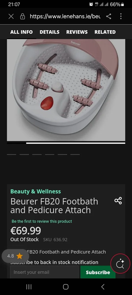 Foot jaccuzii - Image 1