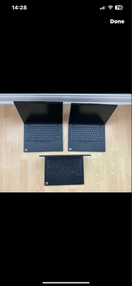 3 x Lenovo Ryzen 5 laptops 1 year warranty - Image 1