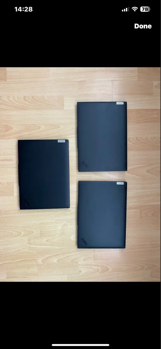 3 x Lenovo Ryzen 5 laptops 1 year warranty - Image 2