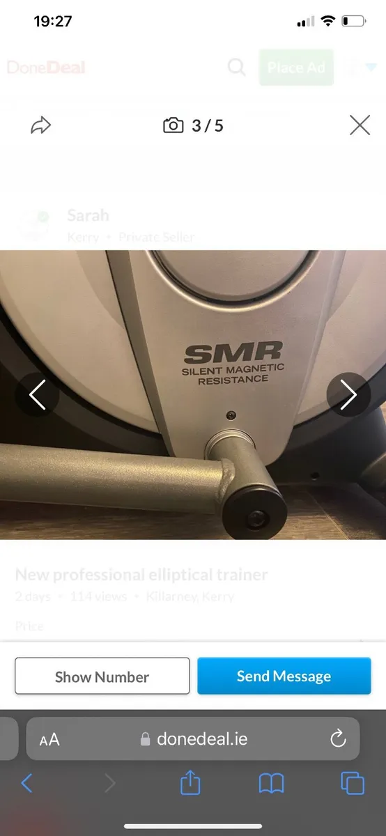 Elliptical Trainer (Silent resistance) - Image 1