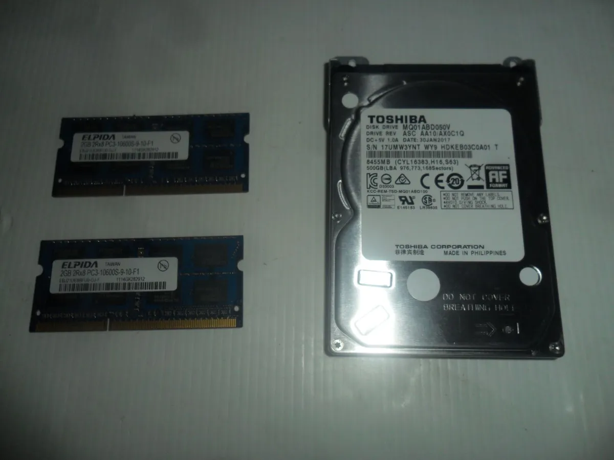 Hdd 500 gb + 4 gb ram - Image 1