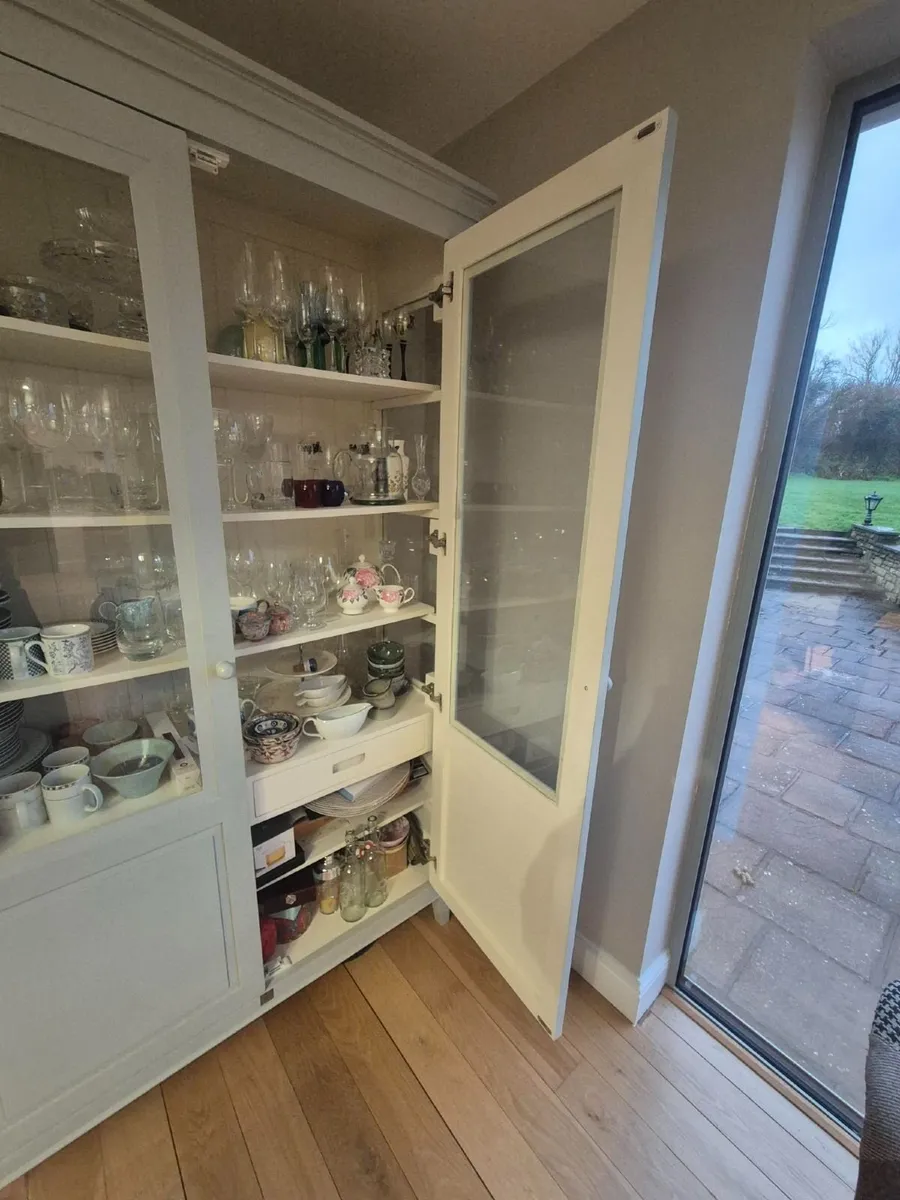 Tall Glass Display Cabinet – Excellent Condition - Image 2