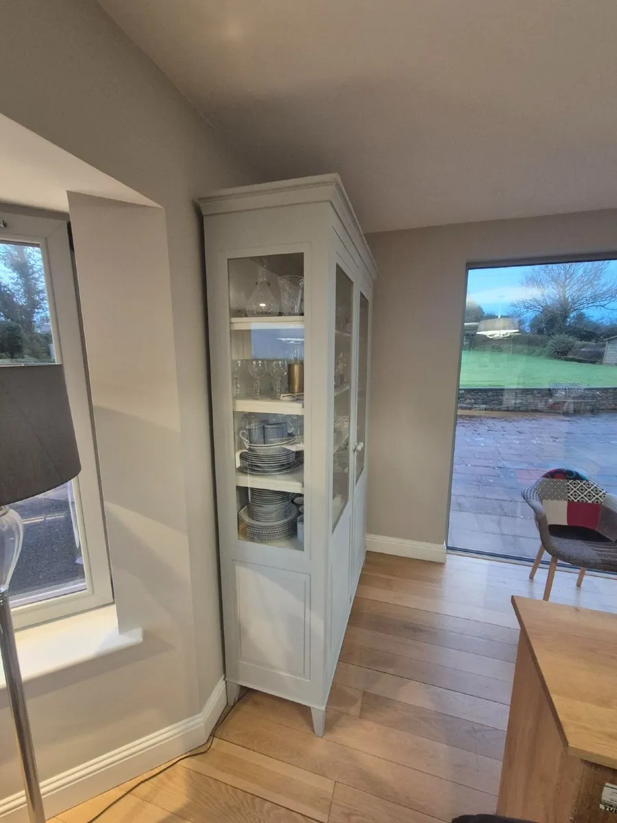 Tall Glass Display Cabinet – Excellent Condition - Image 3