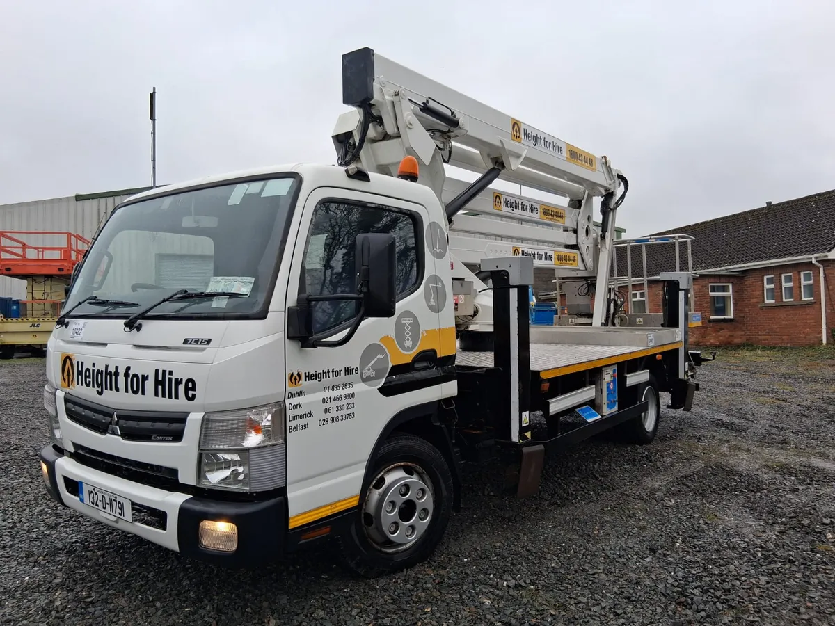 CTE 26JH - 26m Artic Boom on Mitsubishi Canter - Image 1