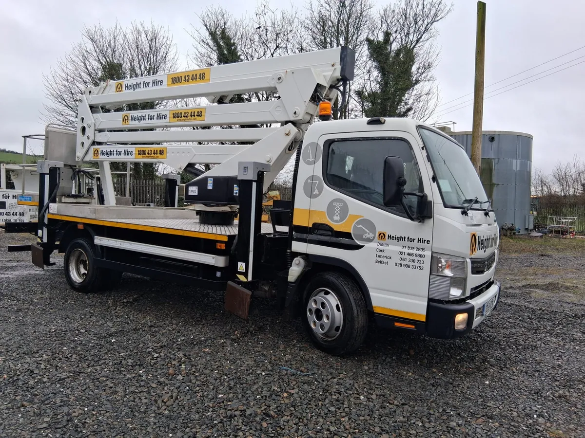 CTE 26JH - 26m Artic Boom on Mitsubishi Canter - Image 4