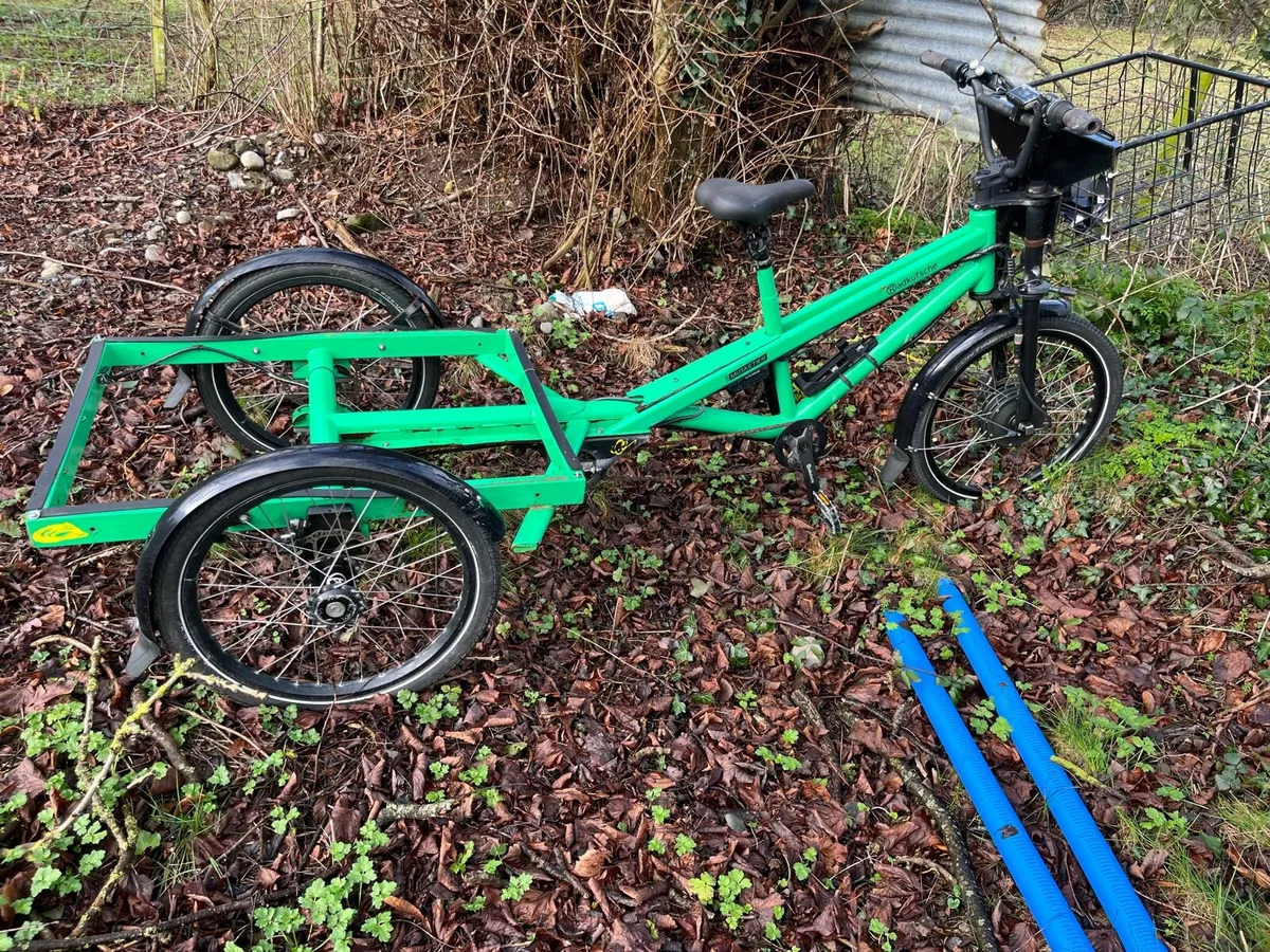 Electric bicycle trike with box. - Image 1