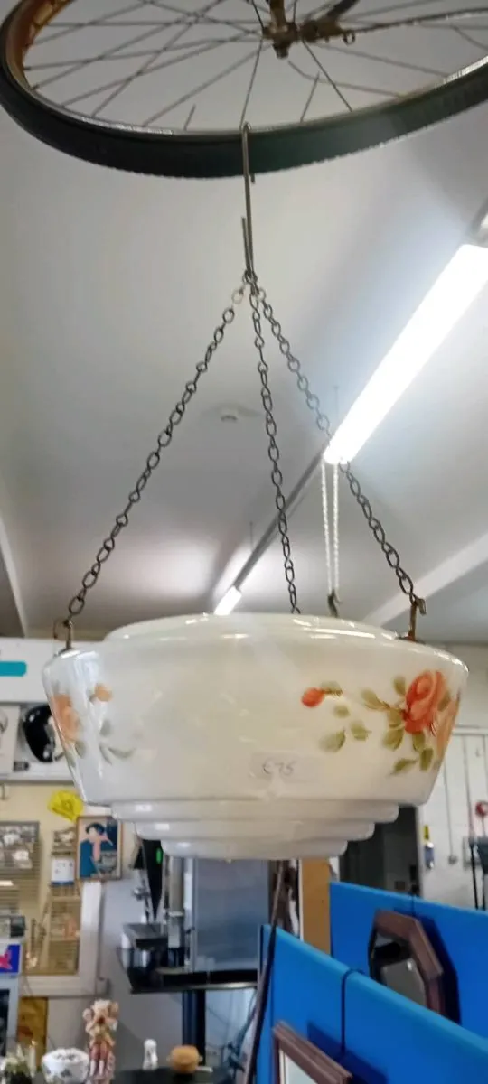 Original Early 20th Century Flycatcher Lightshade