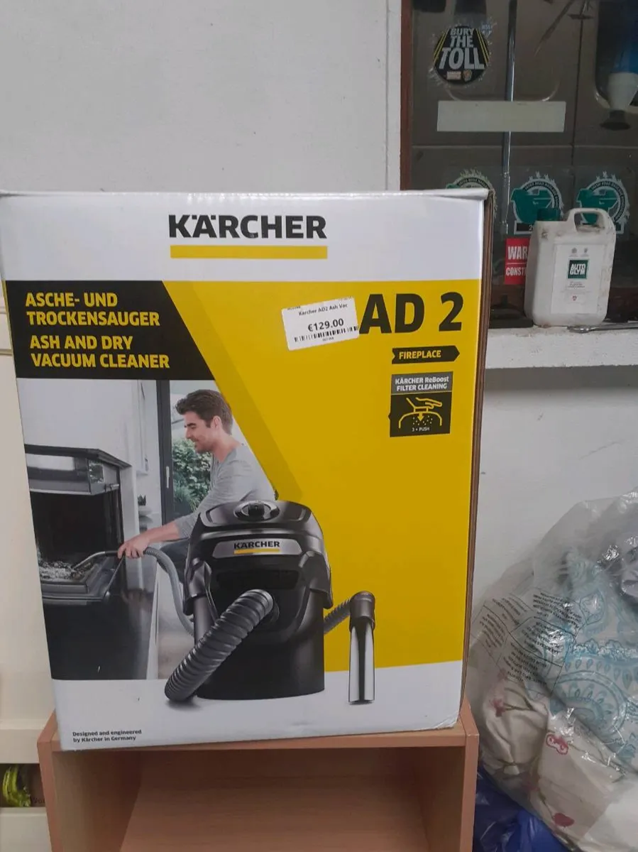 Karacher Ash vacuum as new